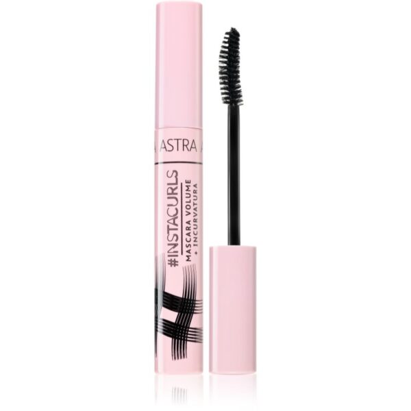 Astra Make-up #INSTACURLS mascara pentru volum si curbare culoare Black 10 ml-Țena