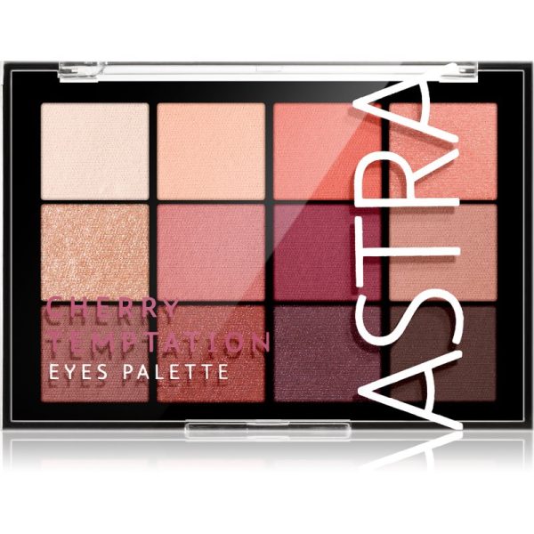 Astra Make-up Palette The Temptation paleta farduri de ochi culoare Cherry Temptation 15 g-Țena