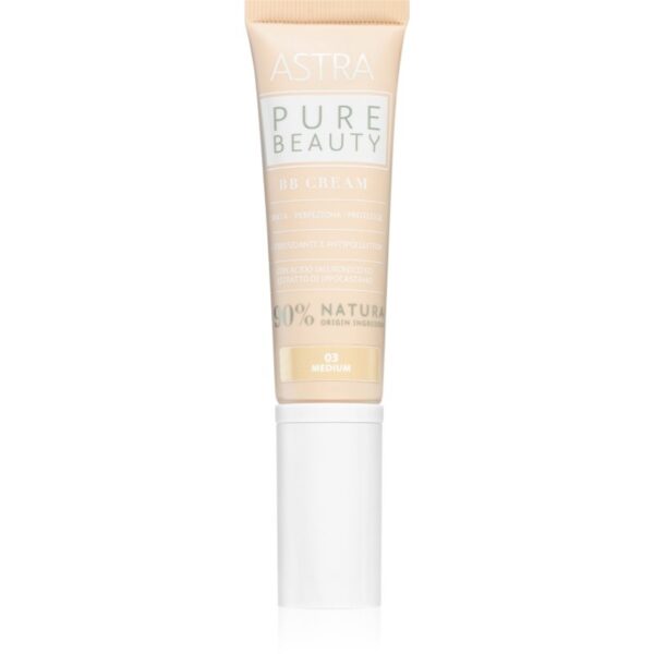 Astra Make-up Pure Beauty BB Cream crema hidratanta BB culoare 03 Medium 30 ml-ro
