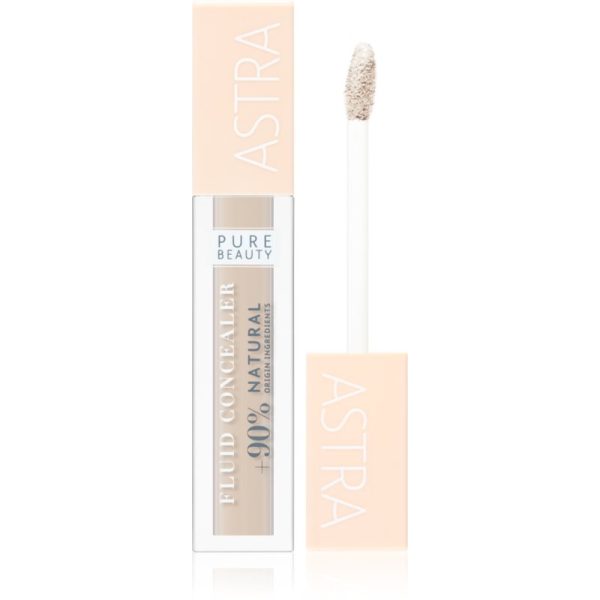 Astra Make-up Pure Beauty Fluid Concealer corector lichid culoare 01 Vanilla 5 ml-Țena