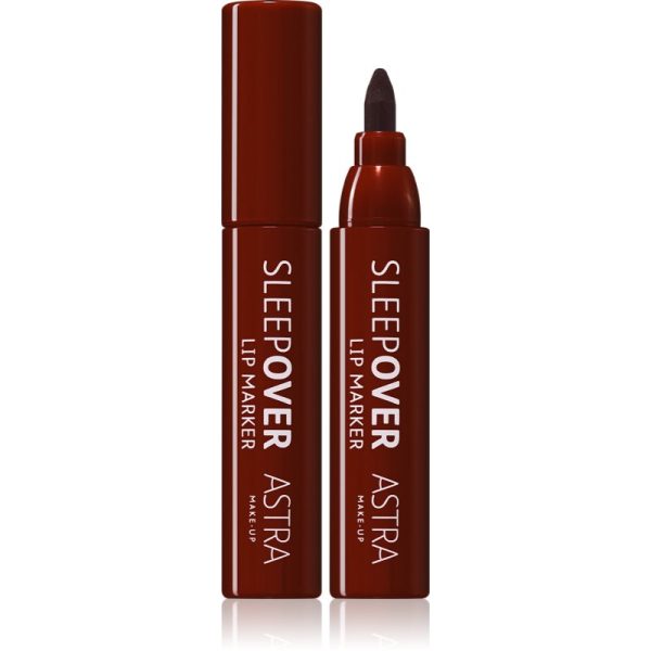 Astra Make-up SLEEPOVER LIP MARKER repara buzele culoare 0005 TRUTH OR DARE 3 ml-Țena