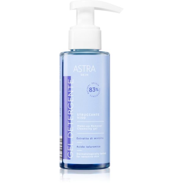 Astra Make-up Skin gel de curățare blând pentru toate tipurile de ten 100 ml-Țena