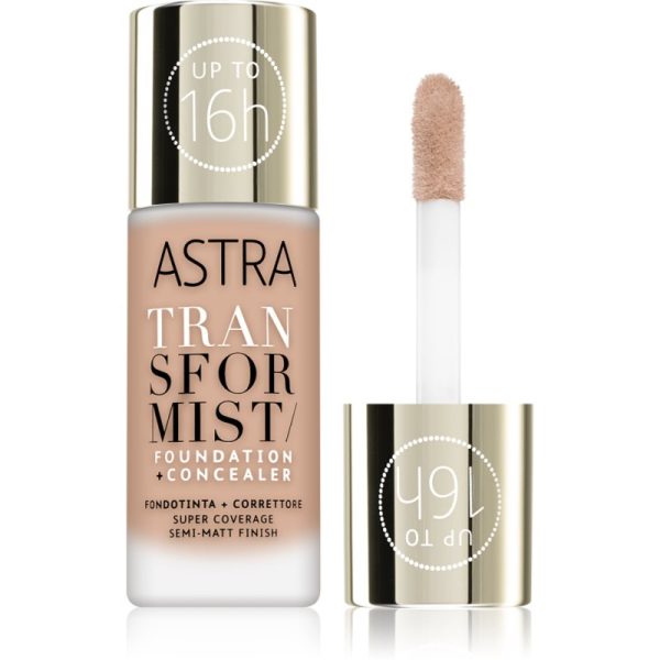 Astra Make-up Transformist machiaj persistent culoare 004N Amber 18 ml-ro
