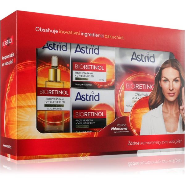 Astrid Bioretinol Set set cadou pentru ten matur-Țena