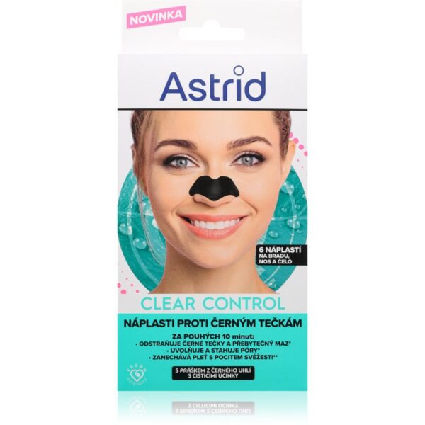 Astrid Clear Control servetele demachiante impotriva punctelor negre 6 buc-ro