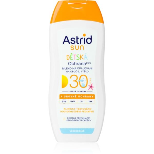 Astrid Sun lapte de soare pentru copii SPF 30 pentru față și corp 200 ml-ro