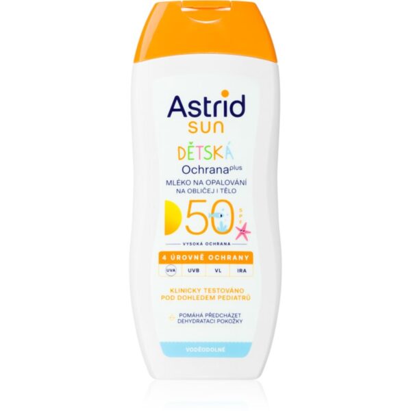 Astrid Sun lotiune pentru bronzat SPF 50 pentru copii 200 ml-Țena