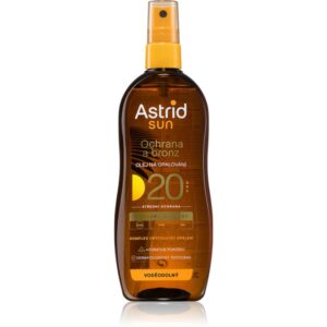 Astrid Sun ulei pentru plaja pentru un bronz intens SPF 20 200 ml-Țena