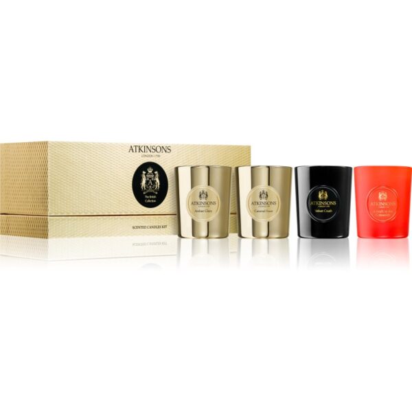 Atkinsons The British Collection set cadou 4x75 g-Țena