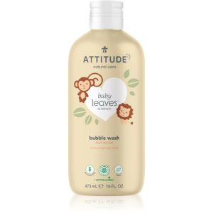 Attitude Baby Leaves Pear Nectar spuma de baie pentru copii 473 ml-ro