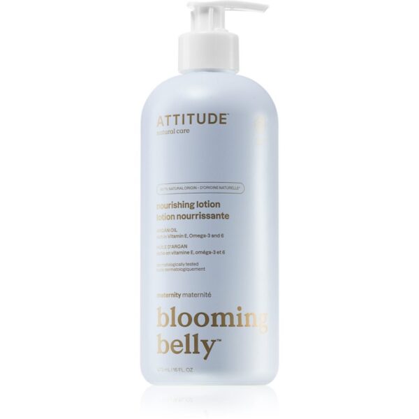 Attitude Blooming belly Argan lotiune de corp hranitoare pentru femei gravide 473 ml-ro