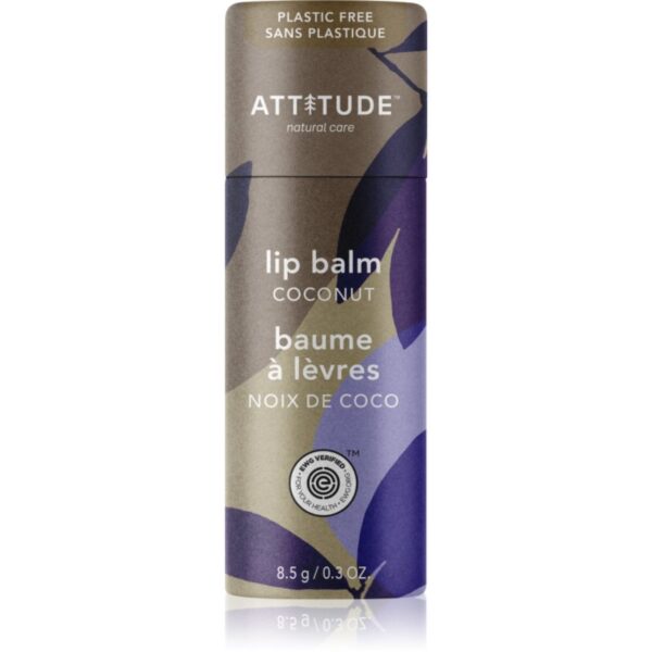 Attitude Leaves Bar Coconut balsam natural de buze 8