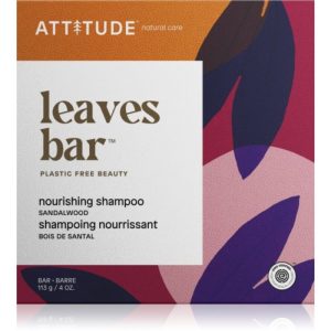 Attitude Leaves Bar Sandalwood șampon solid cu efect de nutritiv 113 g-Țena