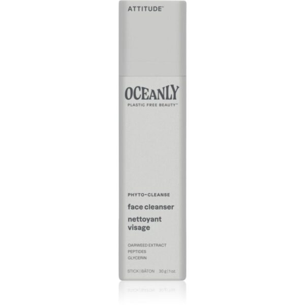 Attitude Oceanly Face Cleanser gel de curățare solid cu peptide 30 g-ro