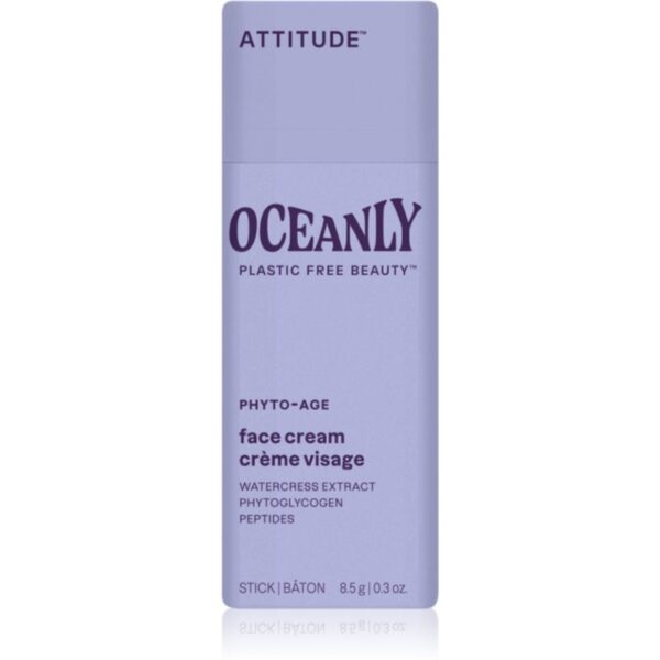 Attitude Oceanly Face Cream cremă anti-îmbătrânire cu peptide 8