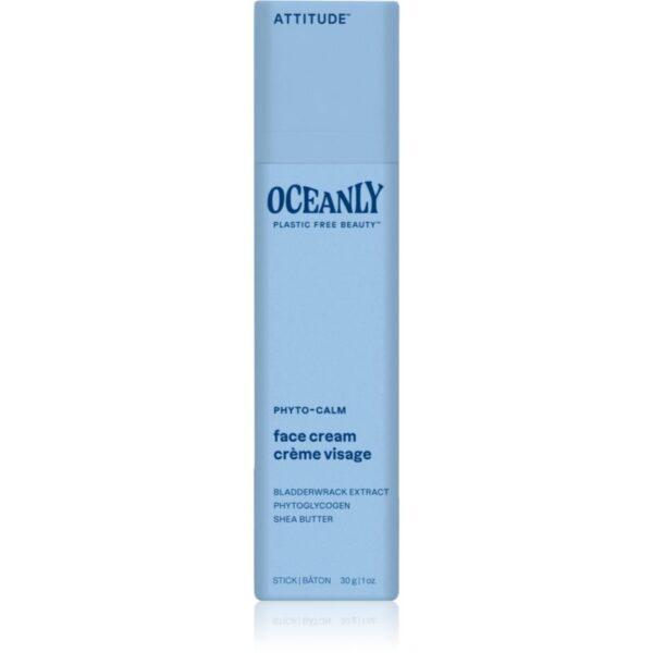 Attitude Oceanly Face Cream cremă solidă cu efect de calmare pentru piele sensibilă 30 g-ro