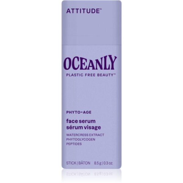 Attitude Oceanly Face Serum ser facial anti-îmbătrânire cu peptide 8