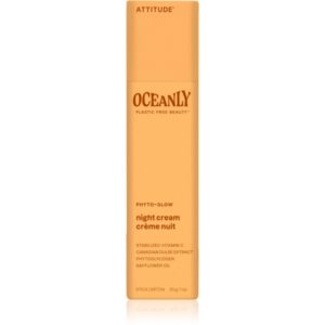 Attitude Oceanly Night Cream crema radianta de noapte cu vitamina C 30 g-ro