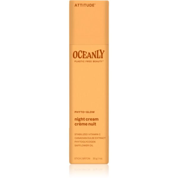 Attitude Oceanly Night Cream crema radianta de noapte cu vitamina C 30 g-ro