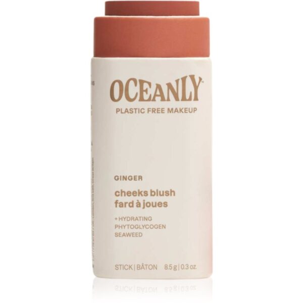 Attitude Oceanly Plastic Free Makeup fard de obraz solid cremos pentru piele uscata spre sensibila culoare Ginger 8.5 g-Țena