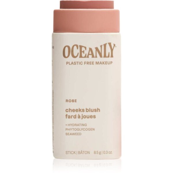 Attitude Oceanly Plastic Free Makeup fard de obraz solid cremos pentru piele uscata spre sensibila culoare Rose 8.5 g-Țena