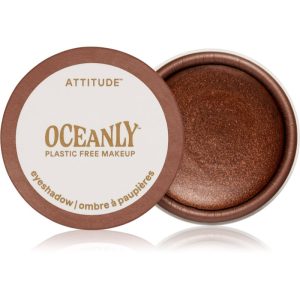 Attitude Oceanly Plastic Free Makeup fard de pleoape cremos cu particule stralucitoare culoare Cinnamon Stick 5 ml-Țena