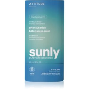 Attitude Sunly Plastic Free Suncare crema cu efect calmant dupa expunere la soare Mint