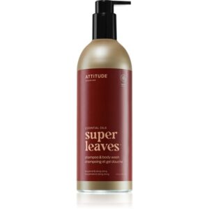 Attitude Super Leaves Bergamot & ylang-ylang gel de dus si sampon 2in1 473 ml-ro