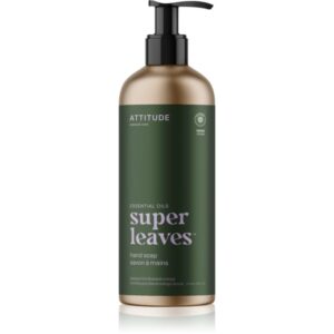 Attitude Super Leaves Essentials săpun natural de maini Peppermint & Sweet Orange 473 ml-ro