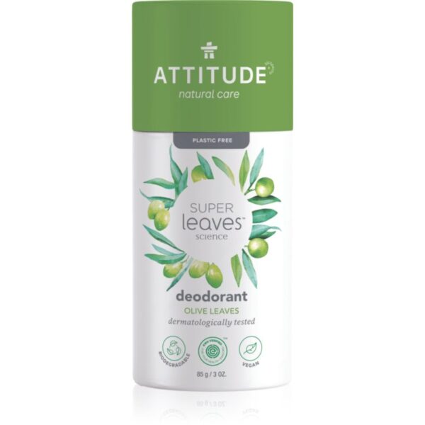 Attitude Super Leaves Olive Leaves deodorant fără conținut săruri de aluminiu 85 g-ro