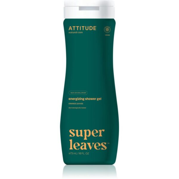 Attitude Super Leaves Orange Leaves gel de duș natural cu efect detoxifiant 473 ml-ro