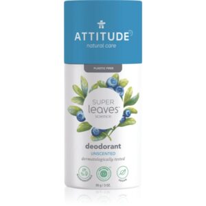 Attitude Super Leaves Unscented deodorant fără conținut săruri de aluminiu 85 g-Țena