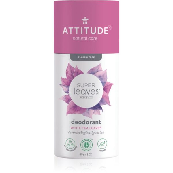 Attitude Super Leaves White Tea Leaves deodorant fără conținut săruri de aluminiu 85 g-ro