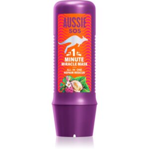 Aussie 1 Minute Miracle Repair Rescue Masca intens hrănitoare pentru păr uscat și deteriorat 250 ml-ro