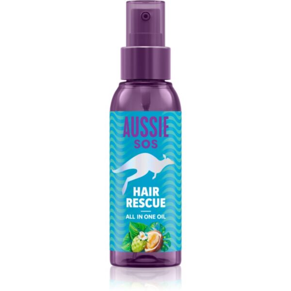 Aussie SOS Hair Rescue Ulei de păr hidratant și hrănitor 100 ml-Țena