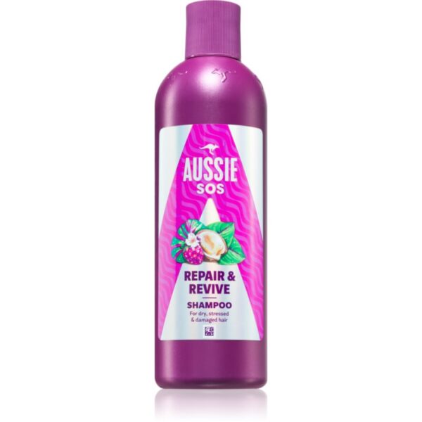 Aussie SOS Repair & Revive sampon hranitor pentru par si scalp deteriorat 300 ml-ro