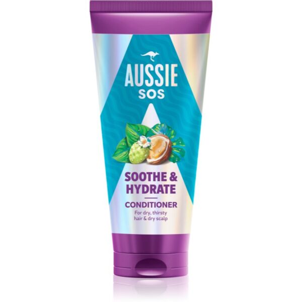 Aussie SOS Sooth & Hydrate balsam hidratant pentru păr 200 ml-Țena
