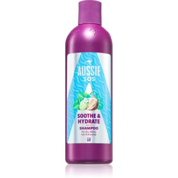 Aussie SOS Sooth & Hydrate sampon hidratant pentru păr 300 ml-Țena