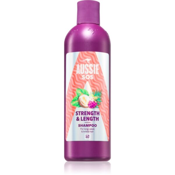 Aussie SOS Strength & Length sampon fortifiant pentru păr lung 300 ml-ro