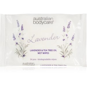 Australian Bodycare Tea Tree Oil & Lavender Șervețele umede pentru fata si corp 24 buc-ro