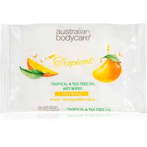 Australian Bodycare Tea Tree Oil & Mango Șervețele umede corp si fata 24 buc-ro