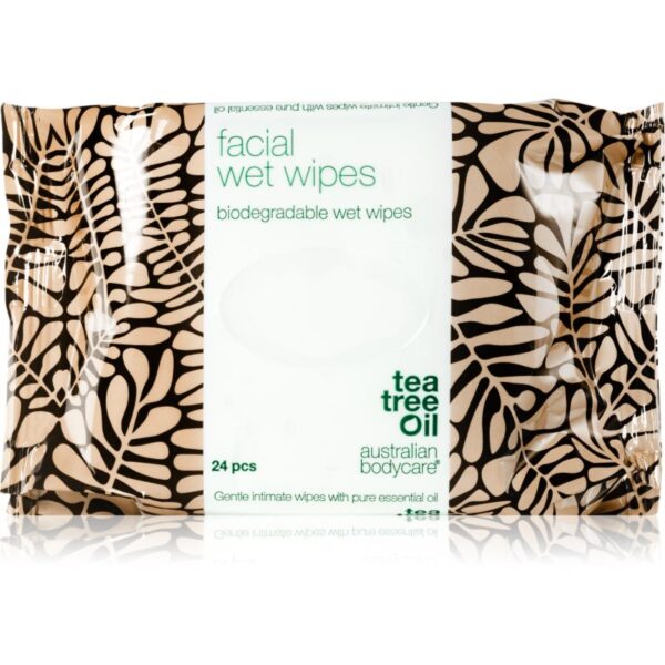 Australian Bodycare Tea Tree Oil Servetele demachiante faciale 24 buc-ro