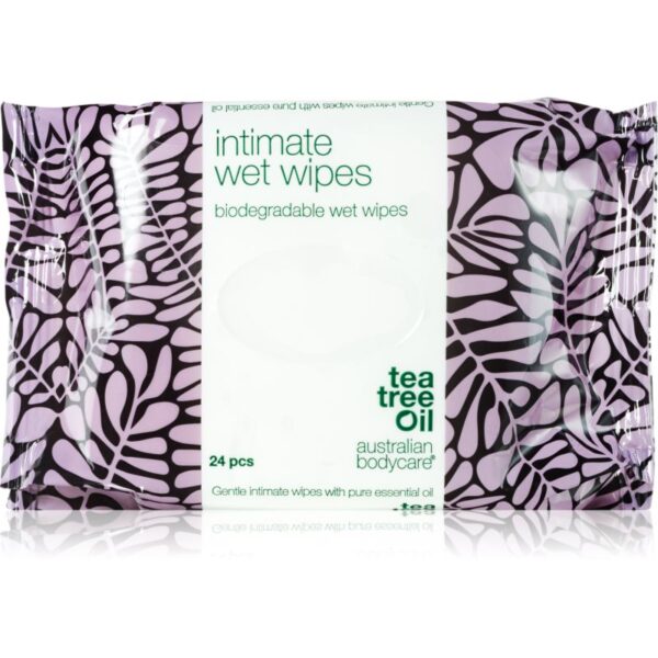 Australian Bodycare Tea Tree Oil servetele umede pentru igiena intima 24 buc-Țena