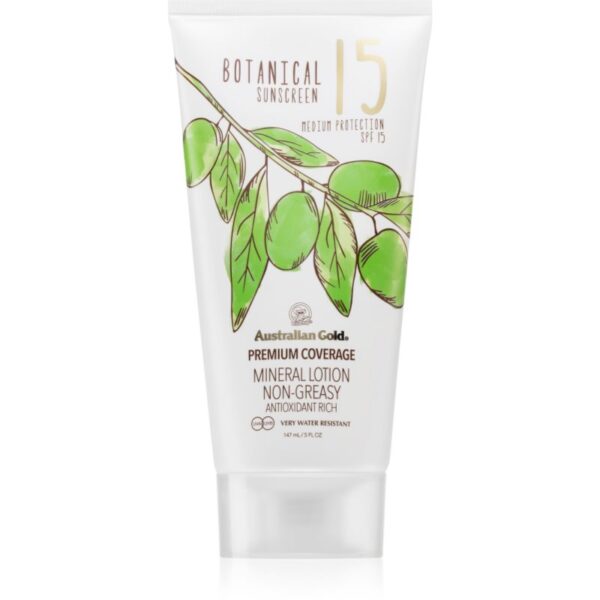 Australian Gold Botanical cremă protectoare protectie solara SPF 15 147 ml-ro