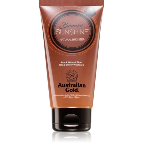 Australian Gold Bronze Sunshine cremă de protecție solară pentru solar 133 ml-Țena