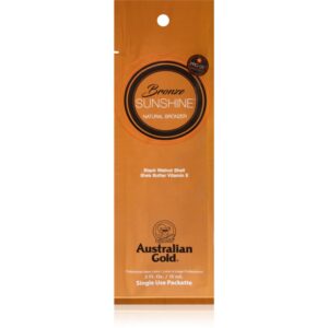 Australian Gold Bronze Sunshine cremă de protecție solară pentru solar 15 ml-ro