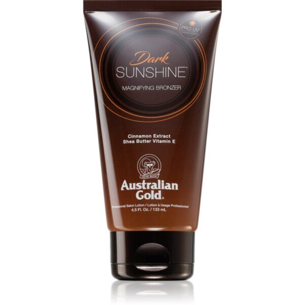 Australian Gold Dark Sunshine loțiune de bronzare pentru un bronz intens 133 ml-Țena