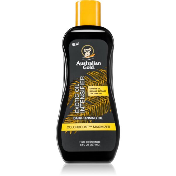 Australian Gold Exotic Intensifier ulei hrănitor pentru un bronz frumos și o piele sănătoasă 237 ml-ro
