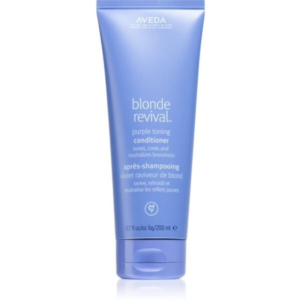 Aveda Blonde Revival™ Purple Toning Conditioner balsam de par violet 200 ml-Țena