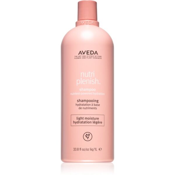 Aveda Nutriplenish™ Shampoo Light Moisture sampon hidratant fara greutate pentru par uscat 1000 ml-ro
